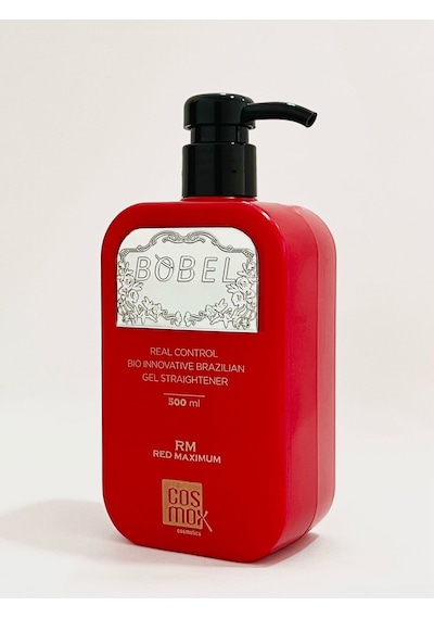 Bobel Kalıcı Düzleştirici Kırmızı Şişe Saç Düzleştirici 500 ML