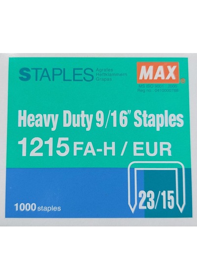 Max Zımba Teli 23/15 1215 Kollu Zımba İçin 4 Paket