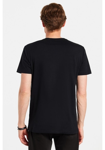Tudors Erkek Slim Fit Dar Kesim %100 Pamuk Yumuşak Dokulu Baskılı Siyah Bisiklet Yaka Tişört-33166 Siyah Tudors Erkek Slim Fit Dar Kesim %100 Pamuk Yumuşak Dokulu Baskılı Siyah Bisiklet Yaka Tişört-33166 Siyah