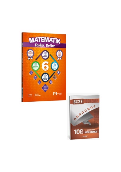 Mozaik 2027 6. Sınıf Matematik Maarif Modeli Konu Anlatımlı Fasikül Defter+ Anla Kazan Paragraf
