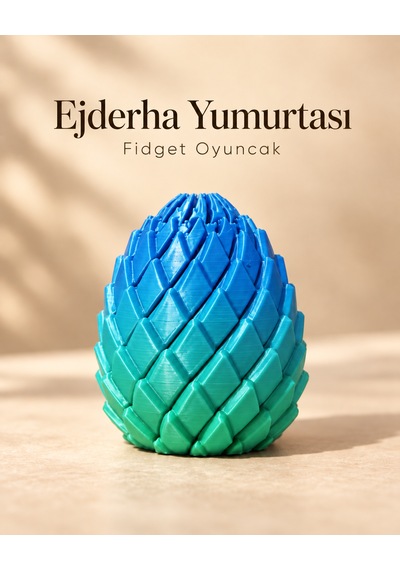 Ejderha Yumurtası Döner Fidget Oyuncak Kinetik Stres Oyuncağı