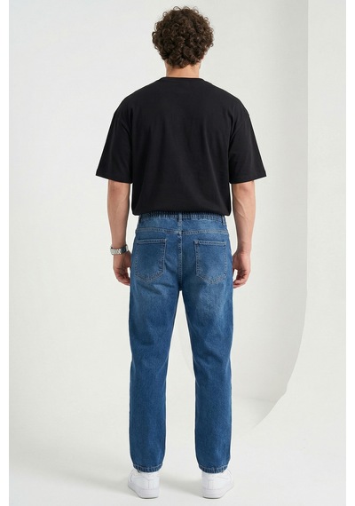 Bigdart Erkek Rahat Kesim Baggy Jean Pantolon 30076 - Lacivert
