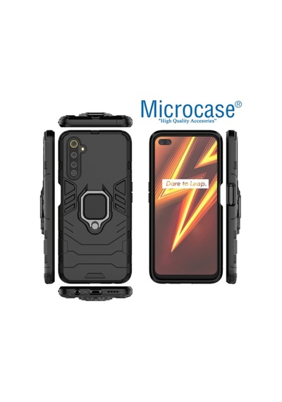 Microcase Realme 6 Pro Batman Yüzük Standli Kilif 436099373