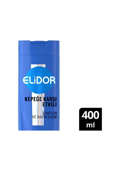 4 Adet Elidor Superblend Şampuan Ve Bakım Kremi Kepeğe Karşı Etkili 2'si 1 Arada B3 Vitamini Çay Ağa