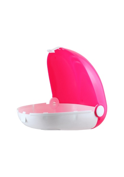 Hsgl Bisiklet Arka Kutu Plastik Pembe Beyaz Cmr Ub Ktu-125
