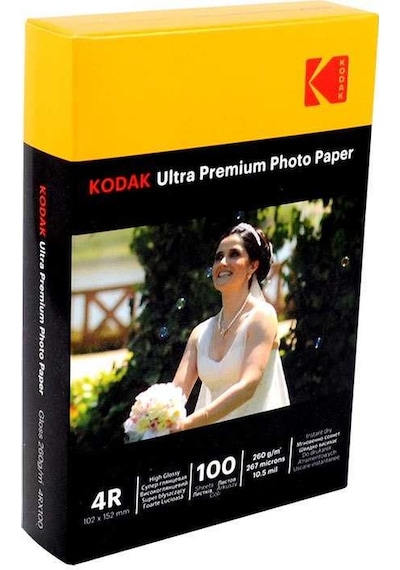 Kodak 10X15 Parlak Inkjet Fotoğraf Kağıdı 260 G
