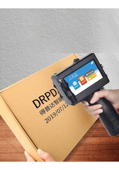 Qprint Tarih Barkod Basma Makinası El Tipi Kodlama Makinesi