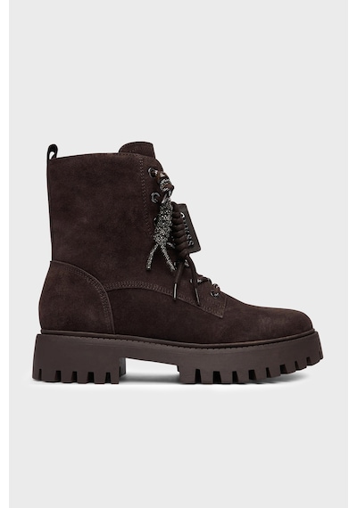 Guess Fizzle Süet Deri Bot Flffızsue10 Kadın Bot Flffız Sue10 Brown Kahve-krem