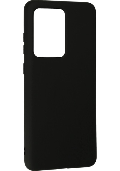 Newface Samsung Galaxy Uyumlu S20 Ultra Kılıf Nano İçi Kadife Silikon Glblseme - 42 - Siyah Sıyah