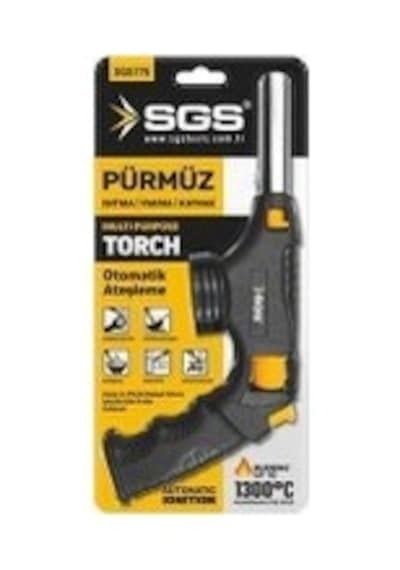 Sgs Sgs Torch Saplı Pürmüz Başlığı Sgs779 Siyah