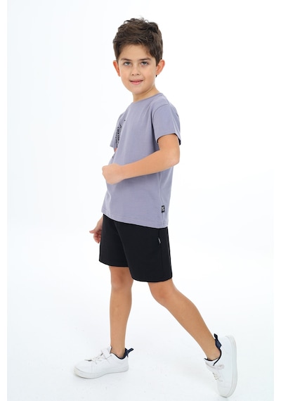 Toontoy Kids Toontoy Erkek Çocuk Beıng Baskılı Şortlu Takım Gri Toontoy Kids Toontoy Erkek Çocuk Beıng Baskılı Şortlu Takım Gri
