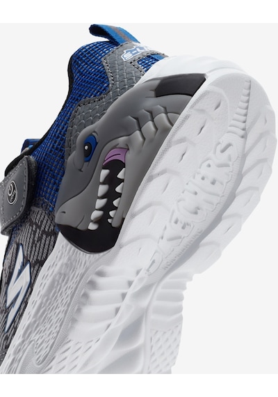 Skechers Creature - Lights Büyük Erkek Çocuk Gri Işıklı Spor Ayakkabı 400617l Ccbl Gri