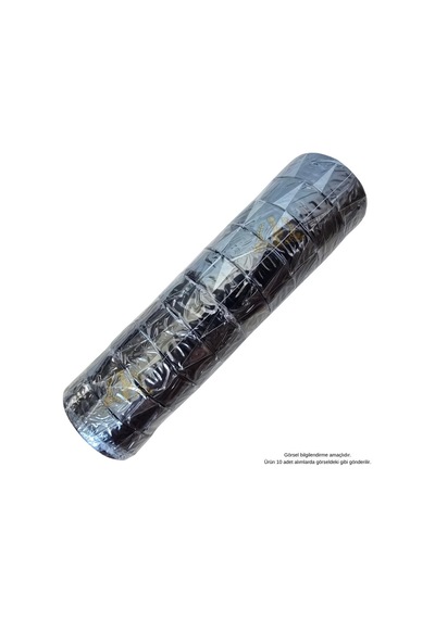 Sgs Elektrik İzolasyon Bandı - Siyah - 19 Mm X 9 Mt. - 10 Adet