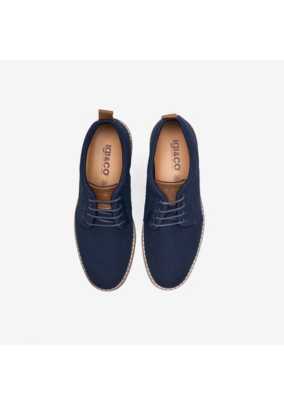 IGI&Co Klasik Ayakkabı Erkek 1102588 Igı&co Ufp 11025 Fussbett Vıtello Blu Mavi