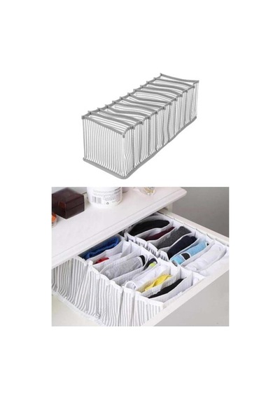 Akordiyon Çekmece Düzenleyici Organizer 11 Gözlü Kumaş Çok Renkli Tr Diğer