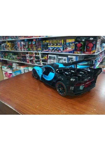 Uzaktan Kumandalı Kapıları Açılan Şarjlı Bugatti Veyron 1 : 12 Öl