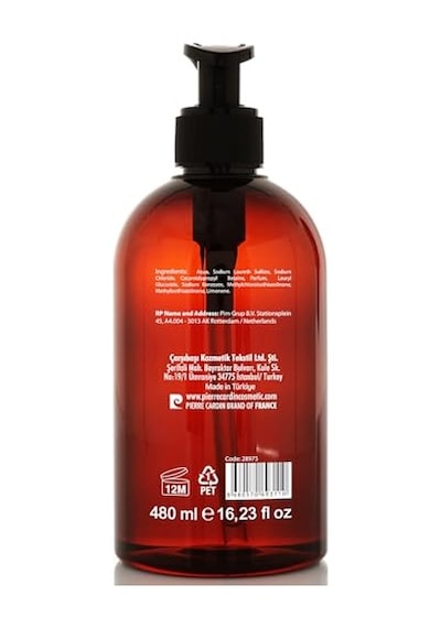 Pierre Cardin Liquid Hand Wash 480 Ml Deep Ocean - Sıvı Sabun - Derin Okyanus
