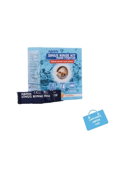 Abfen Sinus Rinse Kit Yedek Poşetler 50'li