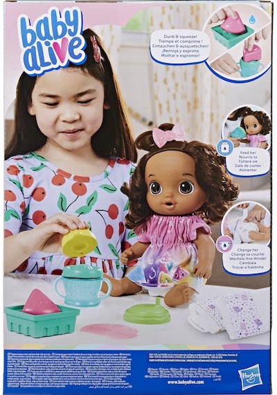 Baby Alive  Bebeğimle Eğlenceli Yudumlar Esmer F7357