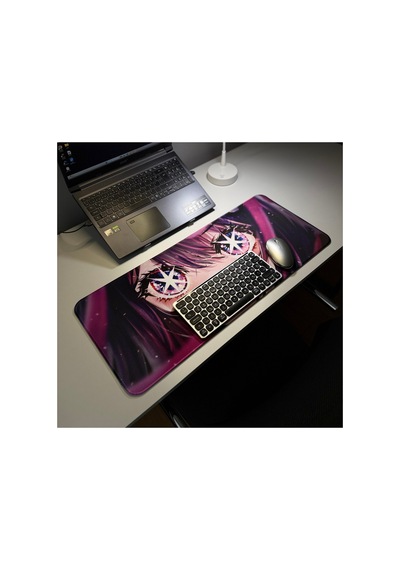 Oshi No Ko Anime V2 - 70x30 Xl Gaming Kauçuk Kaymaz Taban Mouse Pad Fare Altlığı
