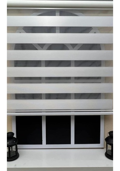 Zebra Stor Perde Beyaz Stb 400v01-d Çok Renkli