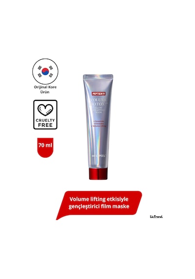 Medipeel Peptide 9 Volume Bio Tox Glow Wrapping Mask 70 Ml Parlak Ciltler Için Peptitli Film Maskesi M0489
