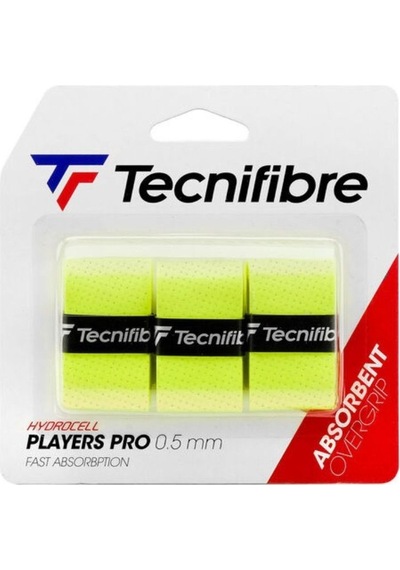 Tecnifibre Players Pro 3'lü 0.5mm Neon Tenis Gribi 52atpplane Beyaz