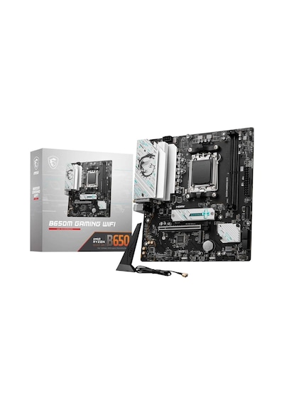 Msı B650m Gamıng Wıfı Am5 Anakart + Amd Ryzen 7 7800x3d Am5 Anakart+işlemci Bundle
