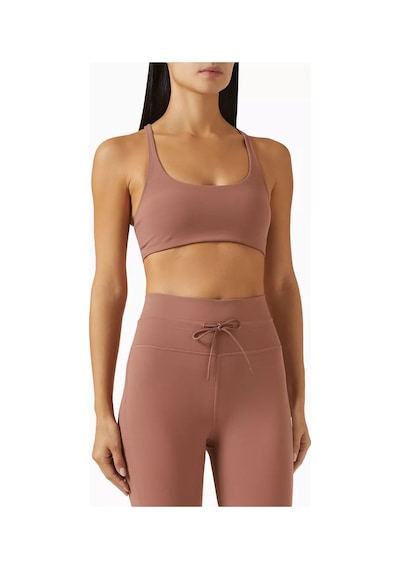 Vuori Yosemite Spor Sütyeni, Breatheınterlock, Hafif Destek Kahverengi