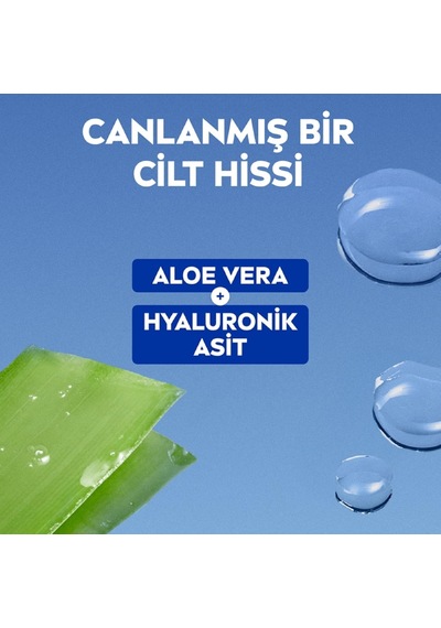 Canlandırıcı Yüz Temizleme Köpüğü 150ml, Derinlemesine Temizleme,karma Normal Cilt, Aloe Vera, Hyaluronik Asit, Ferahlatıcı
