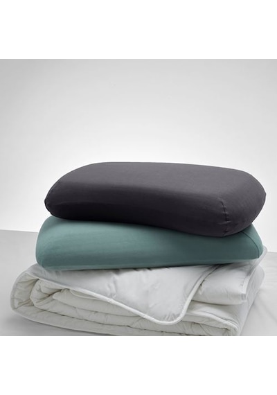 Ikea Tockenfly Yastık Kılıfı 29 X 43 Cm Gri