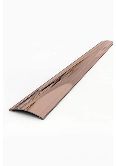 Kapı Eşik Profili Çelik 4 Cm Eninde - 244 Cm Uzunluğunda Bronz
