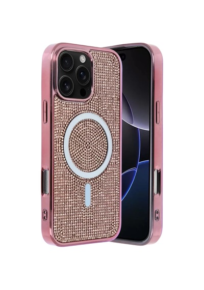 İphone 16 Pro Max Helen Magsafe Kapak - Pembe