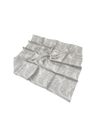 Armine İpek Eşarp 2025 Yaz - 9304-84 Açık Gri Bej Twill Açık Gri Bej