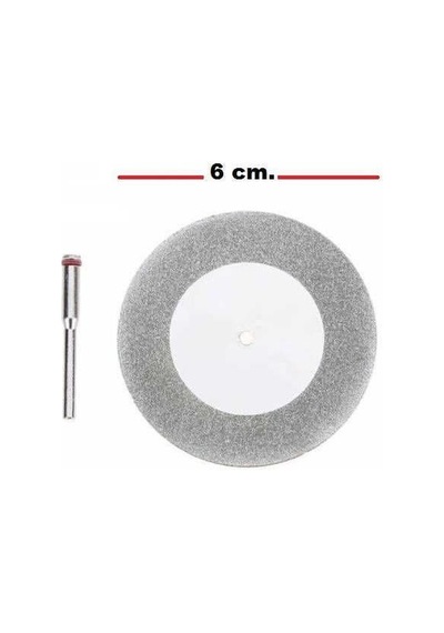 Elmas Disk 6mm Çap Cam Beton Mermer Granit Kesme Diski Bağlantı