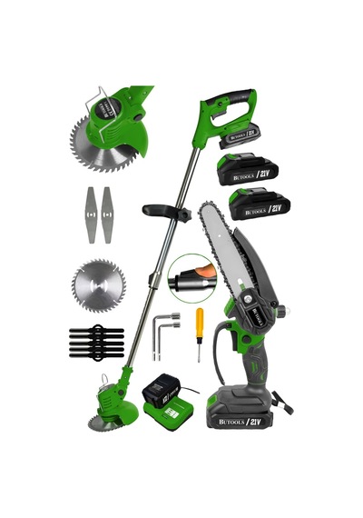 Butools STP45 Yeşil Çim Biçme Seti - 06008B9D00