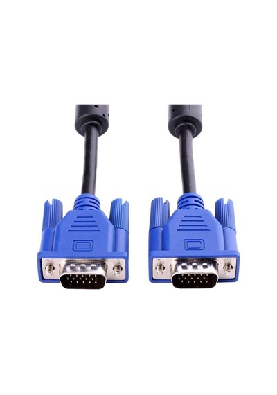 Vga 15 pin erkek erkek görüntü aktarım kablosu 60 metre