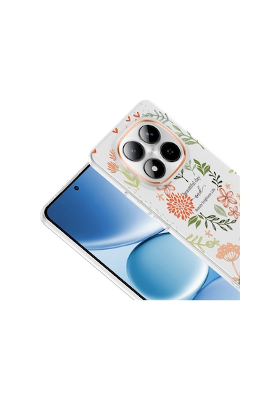 Redmi Note 15 Pro 4g Kılıf Kamera Korumalı Desenli Zore Klip Kapak - Beautiful -