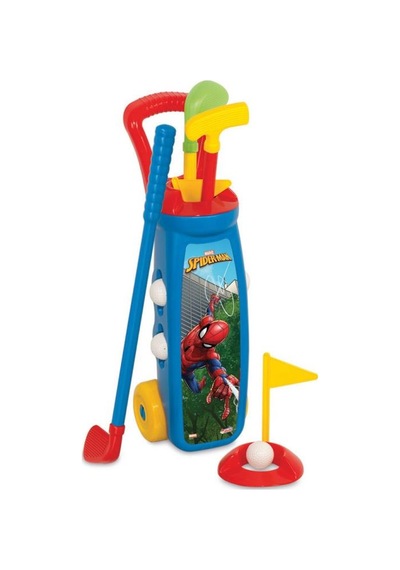 03025 Spiderman Golf Arabası -dede