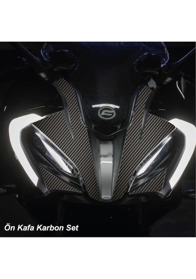 Cfmoto 250sr Ön Kafa Karbon Stıcker Set