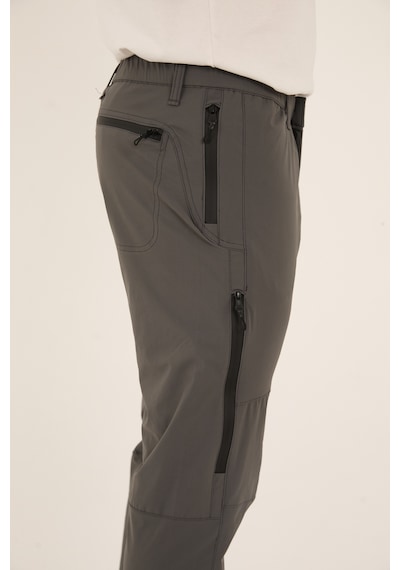 Camp Scoutland Camp531 Outdoor Tactical Su İticili Likralı Yazlık Erkek Taktik Pantolon Gri
