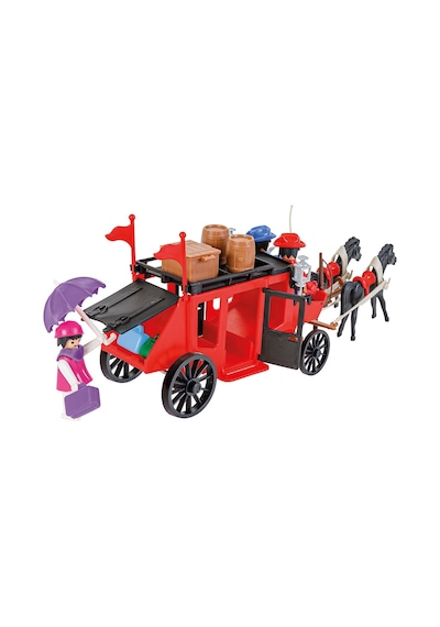 04 002 Mini Mekanik Seri 2 Posta Arabası -pilsan Oyuncak