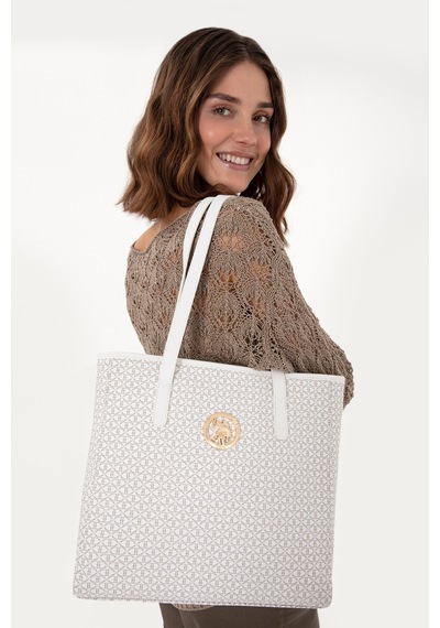 U.S. Polo Assn. Kadın Beyaz Omuz Çantası 50311446-VR013