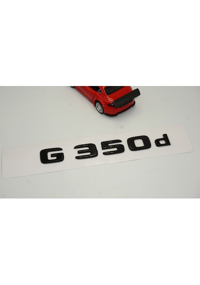 G 350d Bagaj Parlak Siyah ABS 3M 3D Yazı Logo