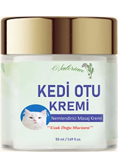 Süper Kedi Otu Kremi 50 Ml Kafur Ağacı Yağı İçerikli Rahatlatıcı Krem