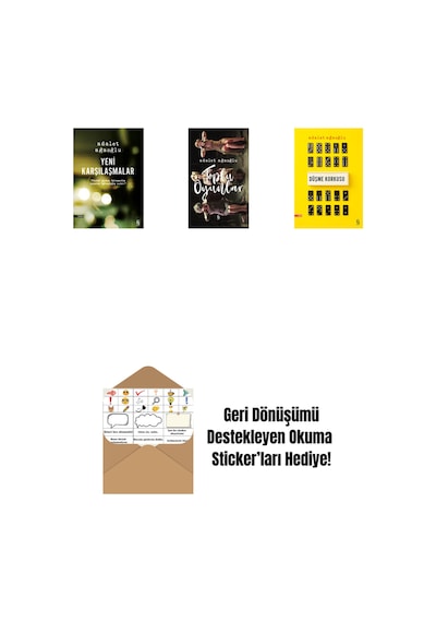Yeni Karşılaşmalar + Toplu Oyunlar Ciltli + Düşme Korkusu + Okuma Sticker'ları