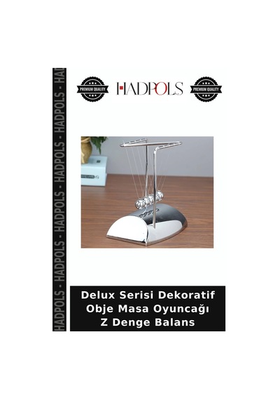 Delux Serisi Dekoratif Obje Masa Oyuncağı Z Denge Balans
