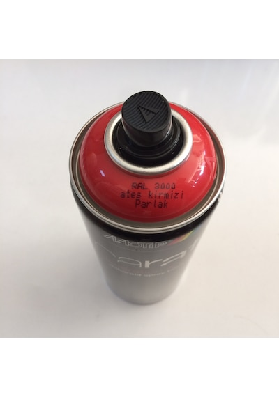 Motip Carat 400 ML Ateş Kırmızı Sprey Boya Ral 3000 Germany