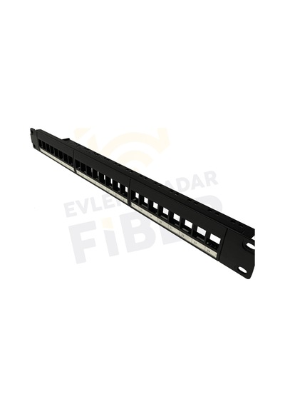 24 Port Boş Patch Panel Utp