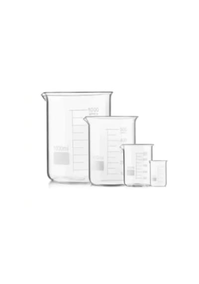 Beher Cam Dereceli 600ml 1 Adet